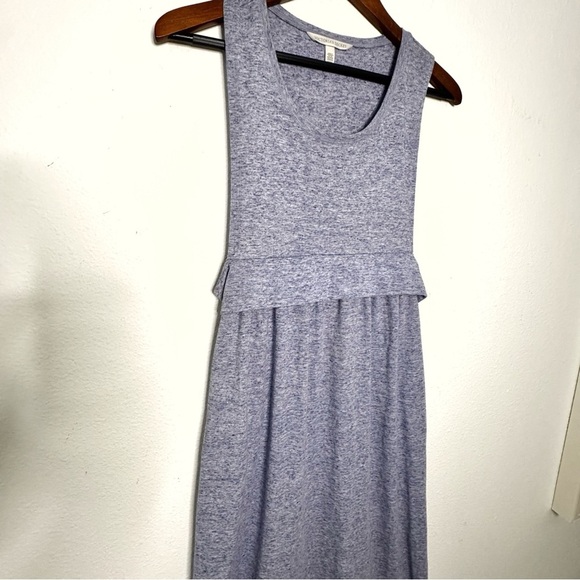 Victoria’ Secret summer beach racer back cutout maxi dress size medium blue gray - Picture 7 of 12